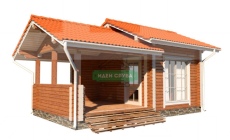 Проект беседки Снежинка